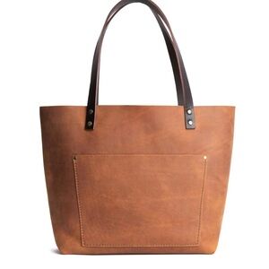 Portland Leather Medium Leather Tote Bag in Dakota